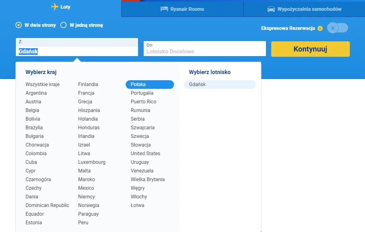 Czy można kupić bilet na lotnisku Ryanair? Sprawdź, zanim polecisz